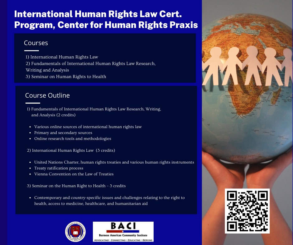 CENTER FOR HOLISTIC INTERNATIONAL HUMAN RIGHTS LAW PRAXIS The 