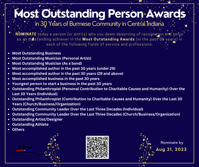 Define Outstanding IV. Most Outstanding Achievement Awards in Different Fields of Services ...