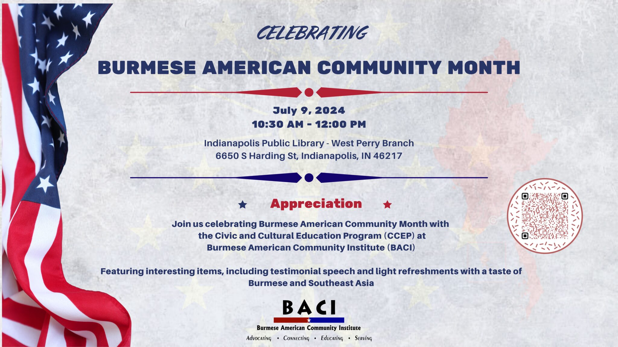 Community Month Celebration of Burmese American Community Month with CCEP ECI – The ...